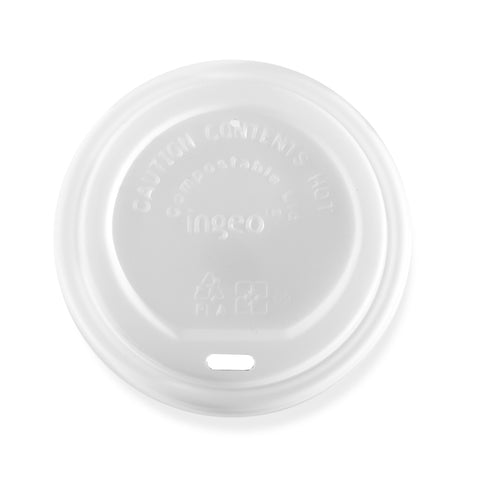 4oz-16oz CPLA Compostable Hot Drink Sip Thru Lid (1000 pack)