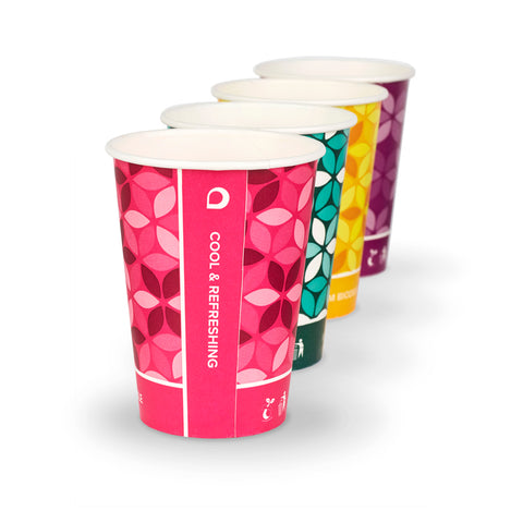 Cool & Fresh Biodegradable Cold Drink Paper Cup (1000 pack)