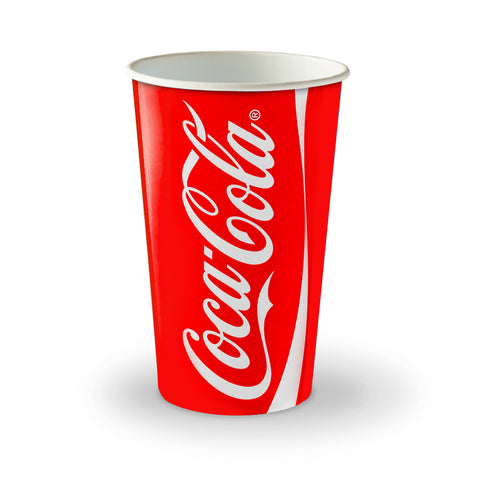 Coke Cold Drink Paper Cup (1000 & 2000 pack)