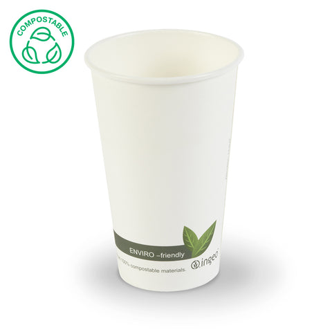 Biodegradable Single Wall Hot Drink Paper Cup (1000 pack)