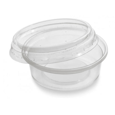 PP Sauce Container & PET Lid (2000 pack)
