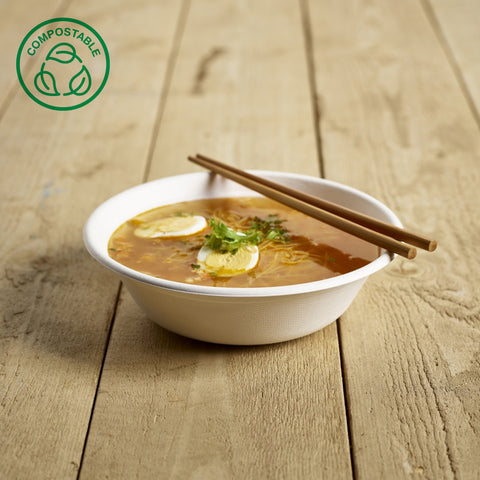 Bagasse Round Bowls (500 & 1000 pack)