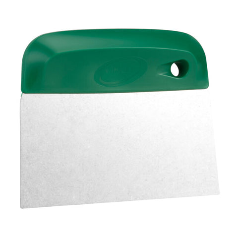 Vikan® Dough Cutter/Scraper, Stainless Steel Blade, Flexible (146mm)