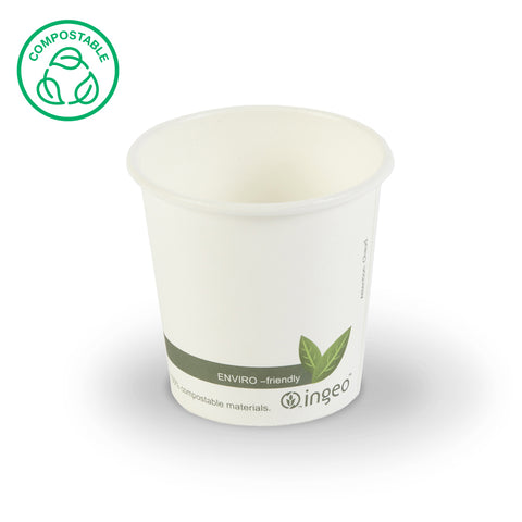 Biodegradable Single Wall Hot Drink Paper Cup (1000 pack)