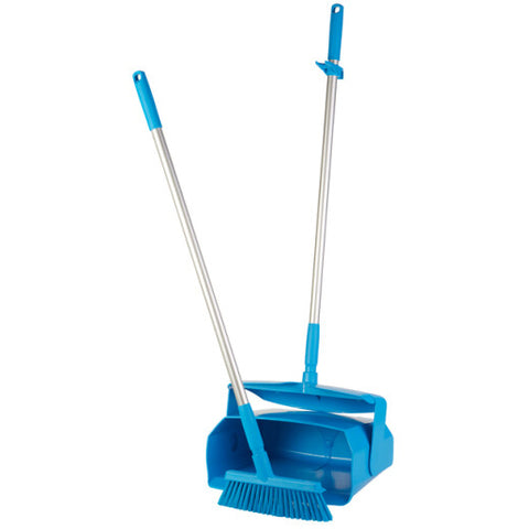 Vikan® Dustpan set, closable with broom, Medium (350mm)