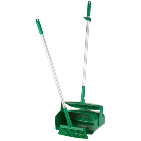 Vikan® Dustpan set, closable with broom, Medium (350mm)