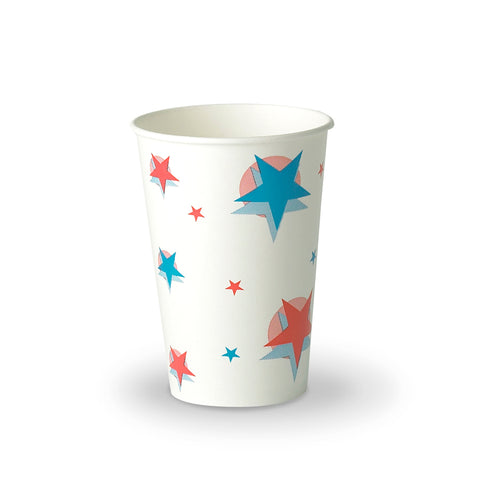 Star/Ball Design Cold Drink Paper Cup (1000 & 2000 pack)