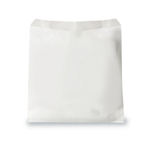 White Sulphite Paper Flat Bags (1000 pack)