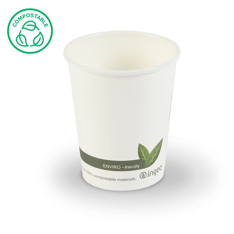 Biodegradable Single Wall Hot Drink Paper Cup (1000 pack)