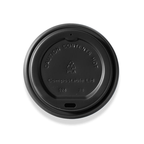 4oz-16oz CPLA Compostable Hot Drink Sip Thru Lid (1000 pack)
