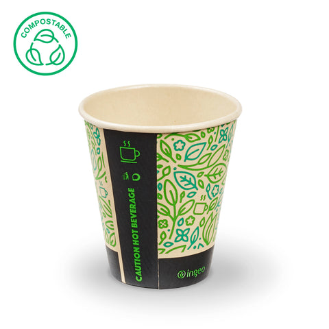Ultimate Eco Bamboo Triple Layer Inner Ripple Wrap Hot Drink Cup (500 pack)