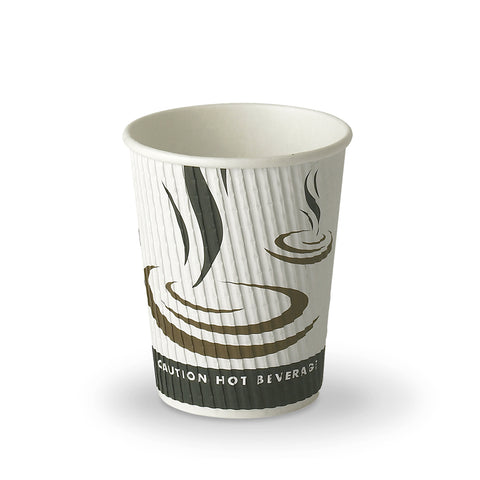 Weave Ripple Wrap Hot Drink Paper Cup (500 pack)