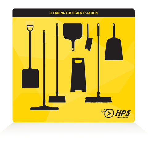 Cleaning Equipment Shadowboards