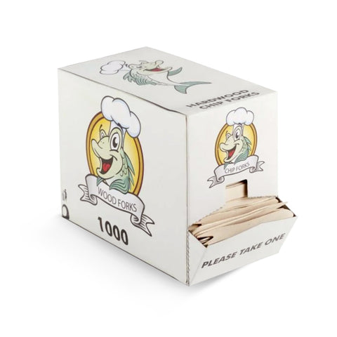 Wooden Chip Forks (10,000 pack)