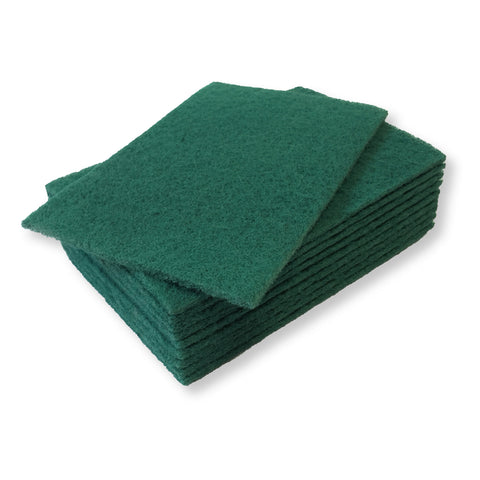 Large Flat Green Scourer (10 & 500 pack)