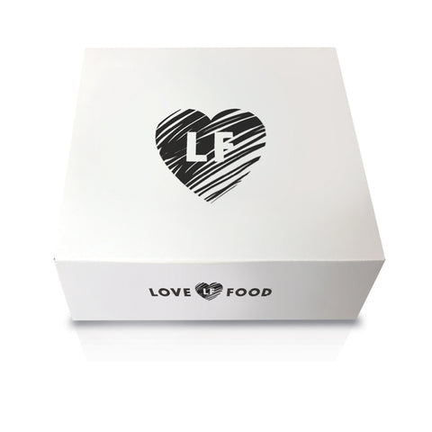 Branded White Folding Cake Box