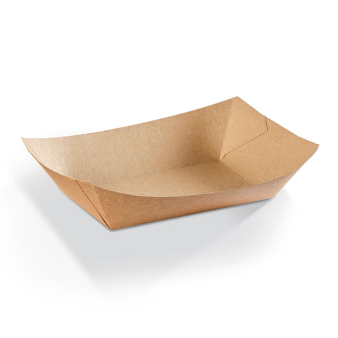 Kraft Greaseproof Food Tray (500 pack)