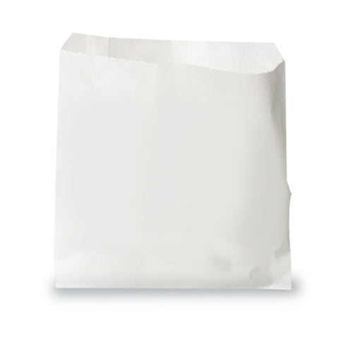 White Sulphite Paper Flat Bags (1000 pack)