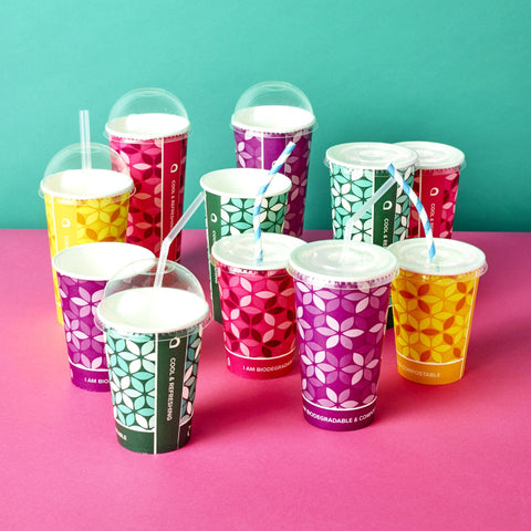 Cool & Fresh Biodegradable Cold Drink Paper Cup (1000 pack)