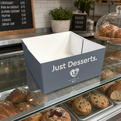 Branded 4-Sided Cake Tray