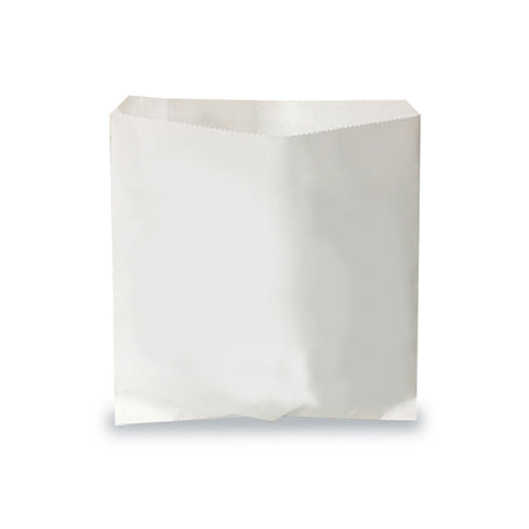 White Sulphite Paper Flat Bags (1000 pack)