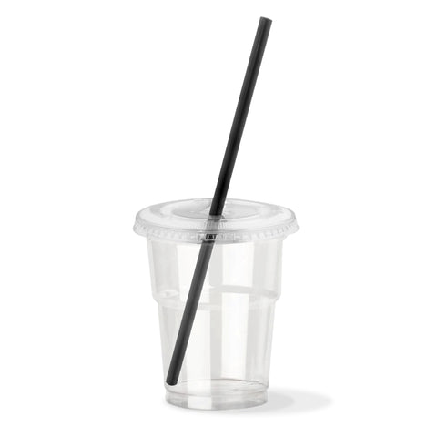 6mm Black Paper Straws (5000 pack)