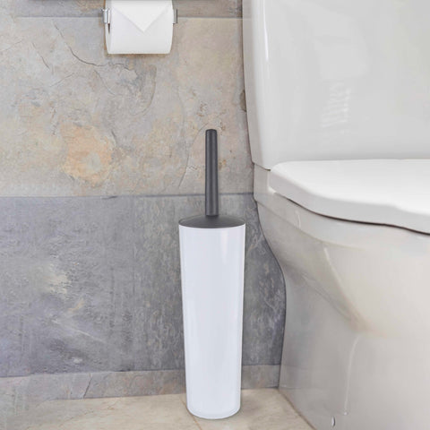 Toilet Brush Set (Closed Antibacterial Bristles)