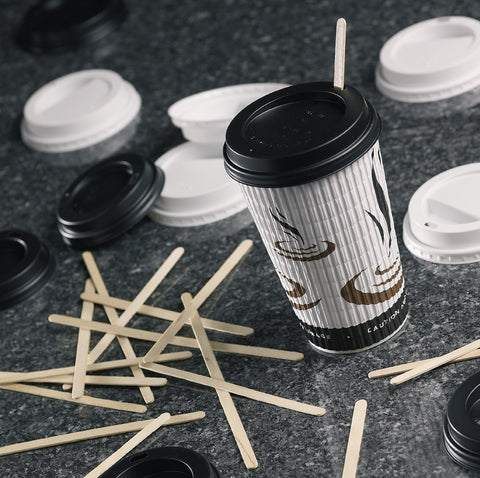 Weave Ripple Wrap Hot Drink Paper Cup (500 pack)